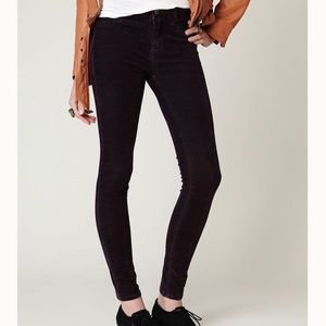 Free People corduroy pants black